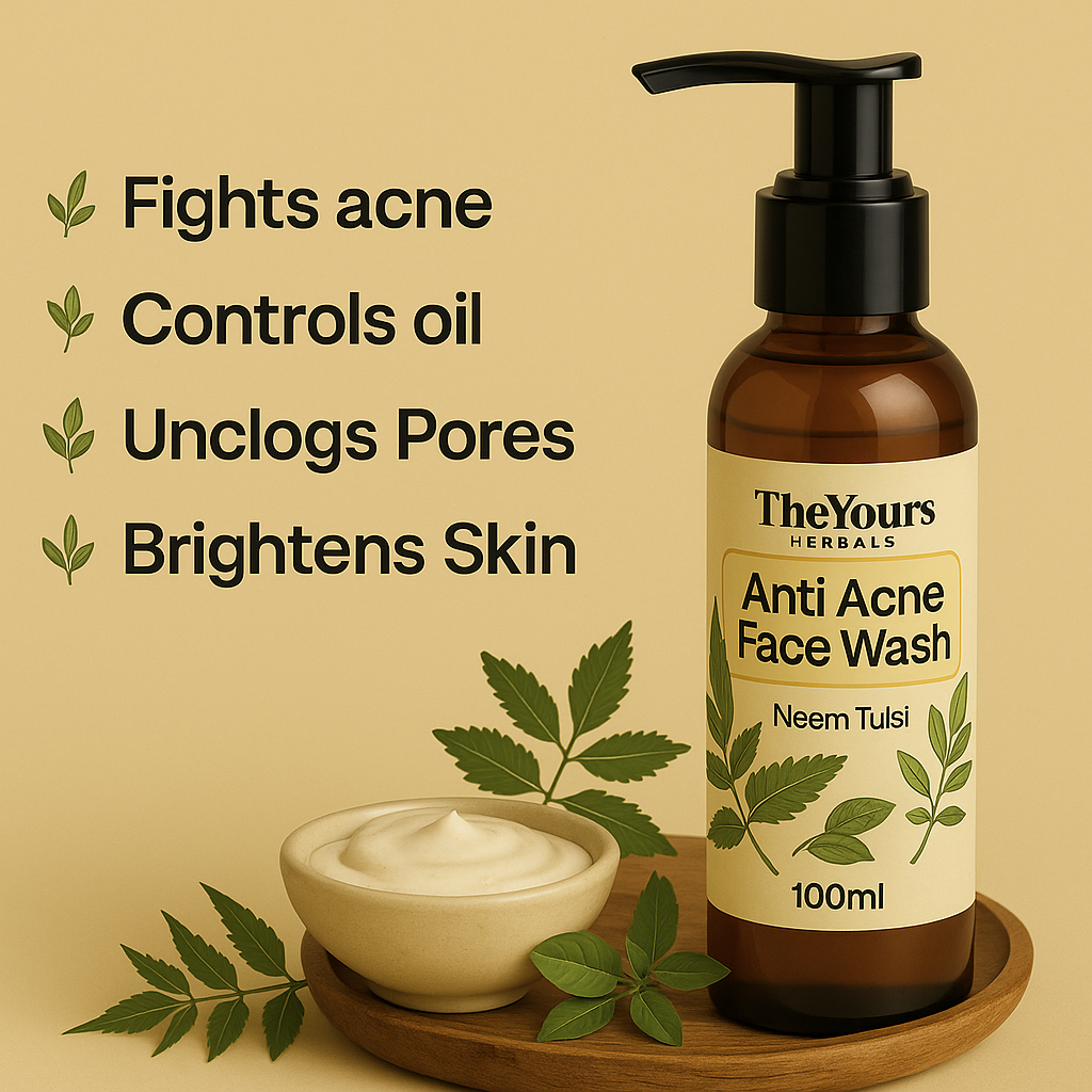 Anti Acne Face Wash I Neem Tulsi (100ml)