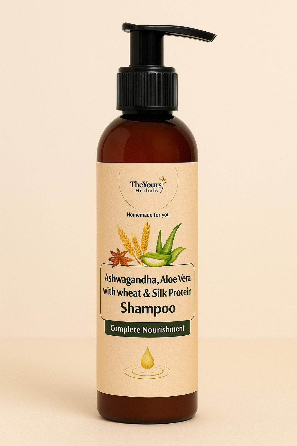 Strong Hair Ashwagandha Aloe Vera Shampoo (200ml)