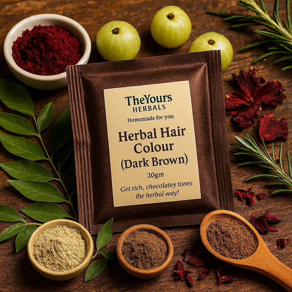 Herbal Hair Colour I Dark Brown (20gm)