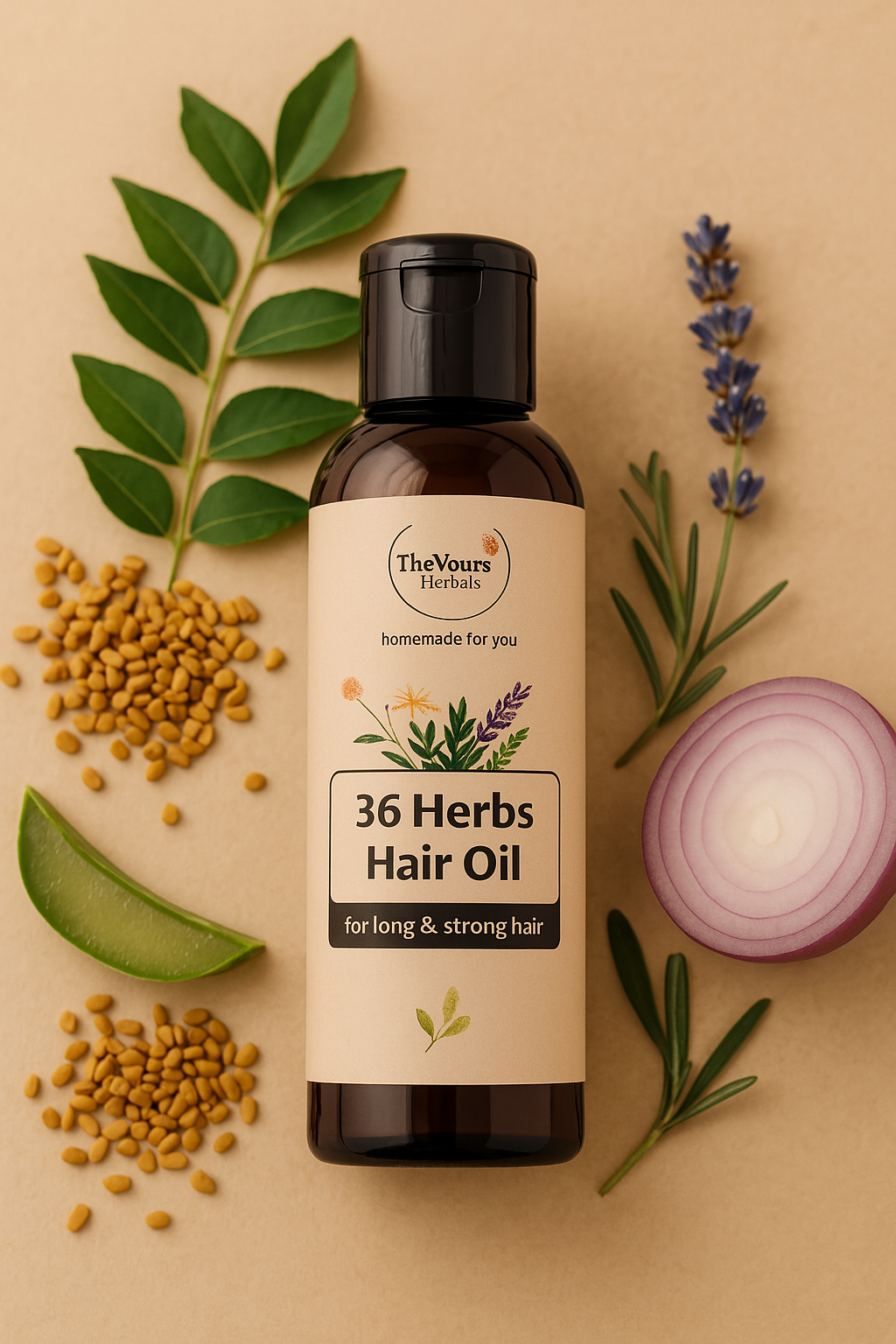 36-Herbs Hair Oil (100ml)