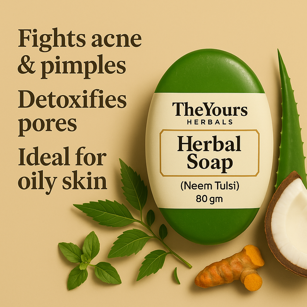 Herbal Soap I Neem Tulsi (80gm)