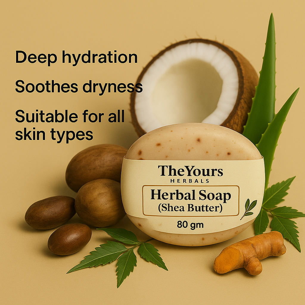 Herbal Soap I Shea Butter (80gm)